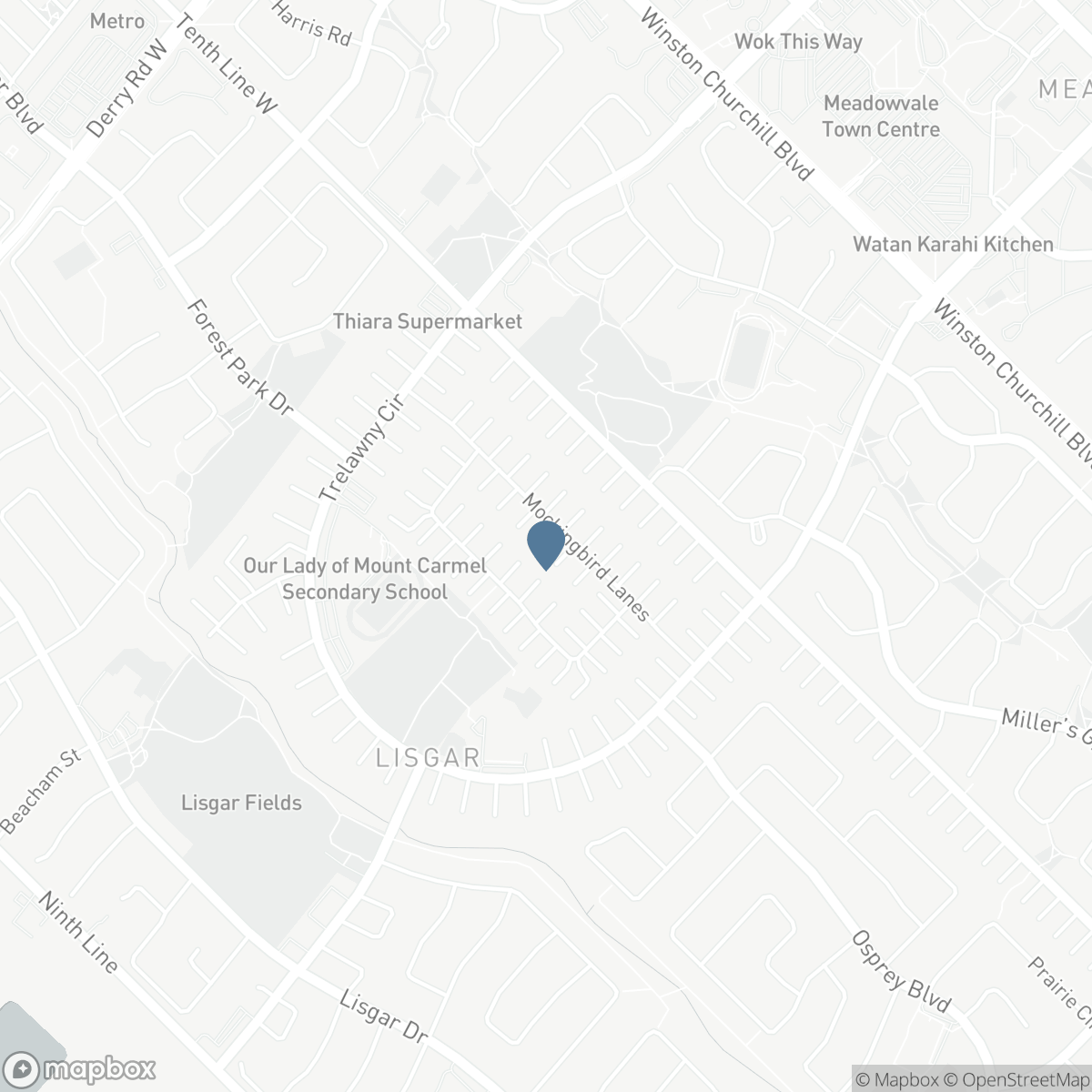 6624 MOCKINGBIRD Lane, Mississauga, Ontario L5N 5K4